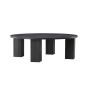 Elettra ronde salontafel - ø120 cm - zwart