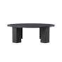 Elettra ronde salontafel - ø120 cm - zwart
