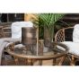 Matteo loungeset - Loungestoelen walnoot - rattan