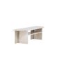 Carlo tv-meubel - 140 cm - marmerlook