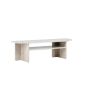 Carlo tv-meubel - 140 cm - marmerlook