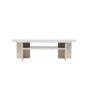 Carlo tv-meubel - 140 cm - marmerlook