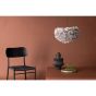 Rumi ronde hanglamp - ø 45 cm - grijze veren