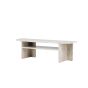 Carlo tv-meubel - 140 cm - marmerlook