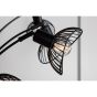 Malta vloerlamp - 5-lamps - zwart