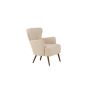 Mino fauteuil - boucle - beige