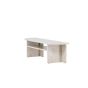 Carlo tv-meubel - 140 cm - marmerlook