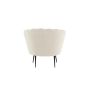 Rano fauteuil - teddy - wit