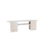 Carlo tv-meubel - 140 cm - marmerlook