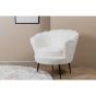 Rano fauteuil - teddy - wit