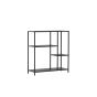 Arianna sidetable - 80 cm - zwart