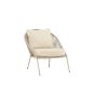 Liam loungestoel - beige