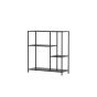 Arianna sidetable - 80 cm - zwart