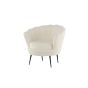 Rano fauteuil - teddy - wit