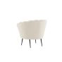 Rano fauteuil - teddy - wit