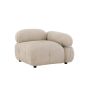Giuliana zitgedeelte met zijkant links - beige