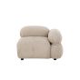 Giuliana zitgedeelte met zijkant links - beige