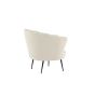 Rano fauteuil - teddy - wit