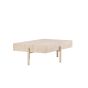 Secondo salontafel - 82 x 126 cm - travertin look