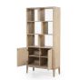 Boekenkast Harvey - eikenhout - 180x90 cm