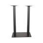 Restaurant/Bartafel 120x70x108 cm - straight edge - espresso