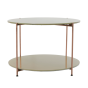  Salontafel Belita glas Ø65x45 cm van het woonmerk Light & Living