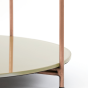  Salontafel Belita glas Ø65x45 cm van het woonmerk Light & Living