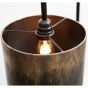 Vloerlamp Blackout Metaal Zwart