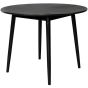 Farsund eettafel zwart