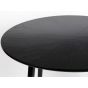 Farsund eettafel zwart