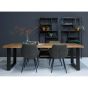 Sturdy eettafel u-poot tree top