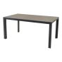 Geneva eettafel 160x90 cm - matt antraciet