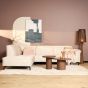 MySofa Floris Divan Links + 2,5 zits - beige velvet