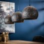 Hades hanglamp zwart/bruin 3L