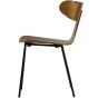 Houten Stoel Form Met Metalen Poot