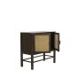 Nipos kast 88x40x84 cm - mangohout donkerbruin