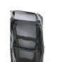 Ashoro vaas 19x14x22 cm - glas grijs