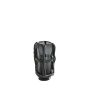Ashoro vaas 19x14x22 cm - glas grijs