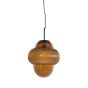 Ovnis hanglamp Ø35x40 cm - glas bruin