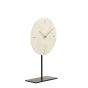 Moreno klok op voet 25,5x10x42,5 cm - marmer wit