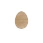 Romano salontafel 51x40x39 cm - travertin zand/hout bruin