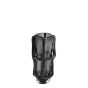 Ashoro vaas 20,5x13x29 cm - glas grijs