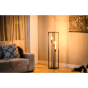 Jadah vloerlamp zwart staal 120 cm van het woonmerk Vurna