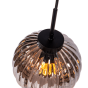 Jillie hanglamp smoke glas 4L van het woonmerk Vurna