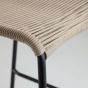 LaForma Glenville barstoel 62 cm beige