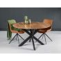Eettafel Oslo Rond Naturel 130 cm