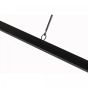 Norris eettafel 200x100 cm - zwart