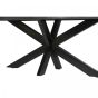 Norris eettafel 220 cm - zwart