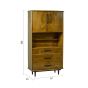 Elias hoge kast open 97cm