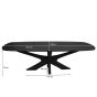 Montreaux eettafel 250cm - zwart